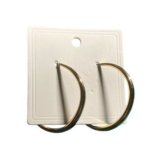 Gold Hoop Earrings